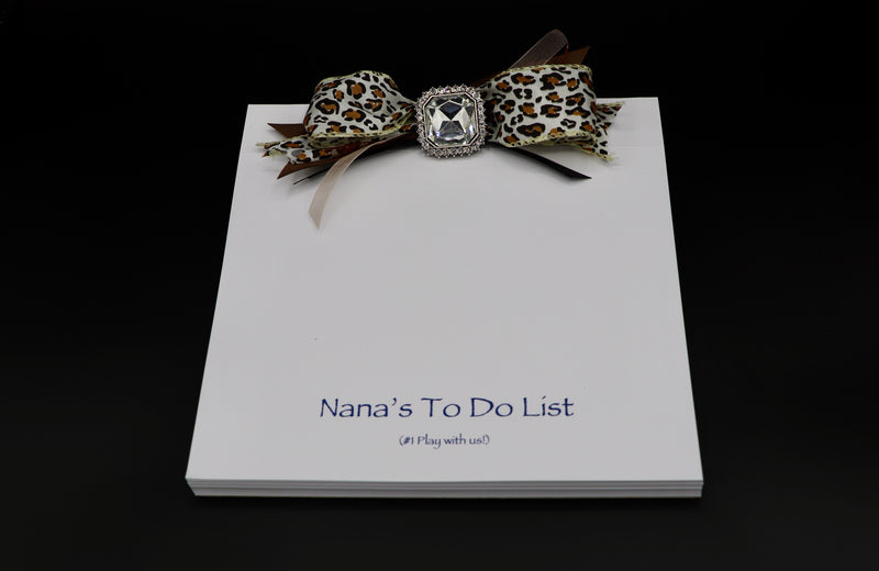 Everyday Notepads: "Nana's To Do List" (with 2 or more grandchildren)