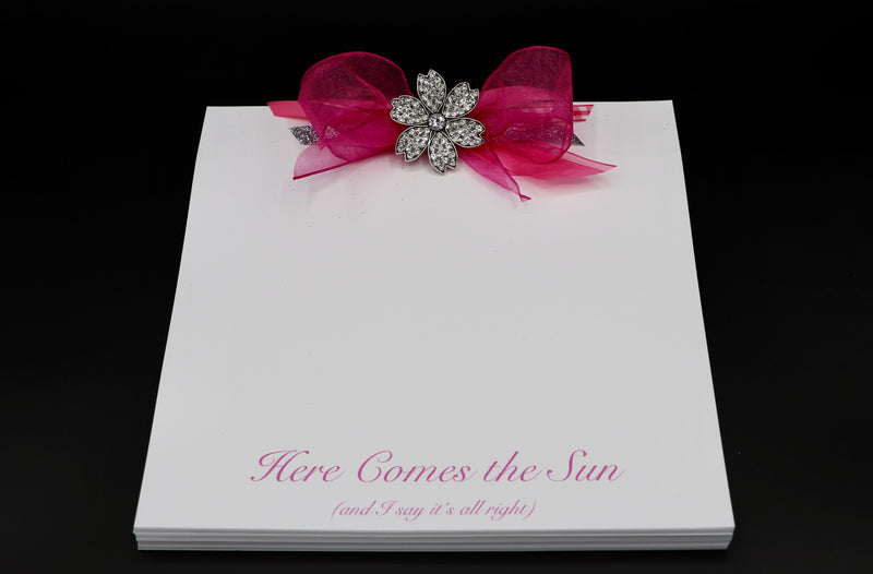 Everyday Notepads: "Here Comes the Sun"