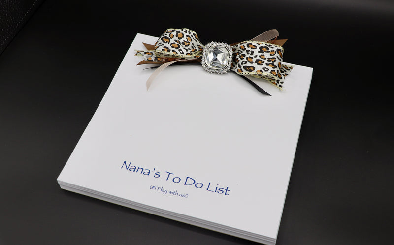 Everyday Notepads: "Nana's To Do List" (with 2 or more grandchildren)