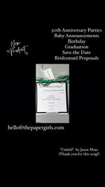 3 Let's Get Together:  Invitations, Announcements, Graduation, Thank You Notes & Christmas Cards
